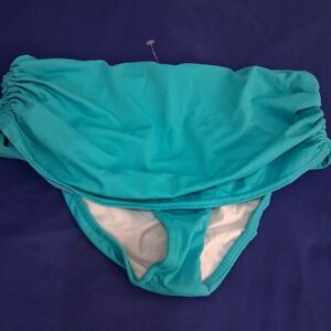 VENUS Turquoise Bikini Bottom Built In Brief Size 12